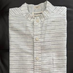 TAYLOR STITCH Short Sleeve Men's Shirt Size 36